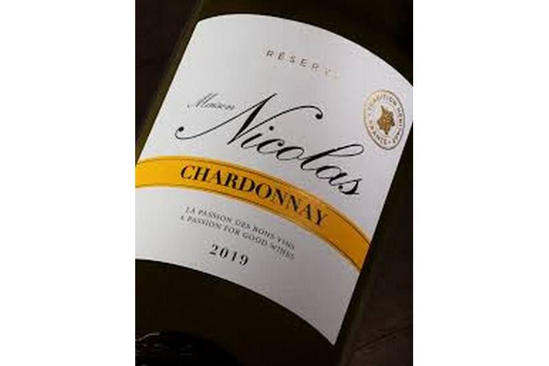 Le vin Maison Nicolas Chardonnay Réserve Pays d’Oc